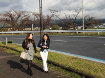 道の駅付近