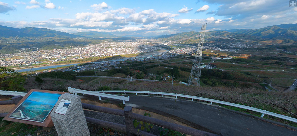 町石道展望台