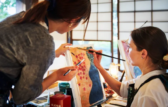 Japanese paintings Art Session