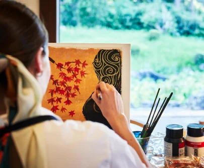 Japanese paintings Art Session