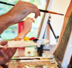 Japanese paintings Art Session